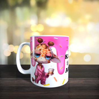 Preview: Keramiktasse " Erst Kaffee dann Arbeit "